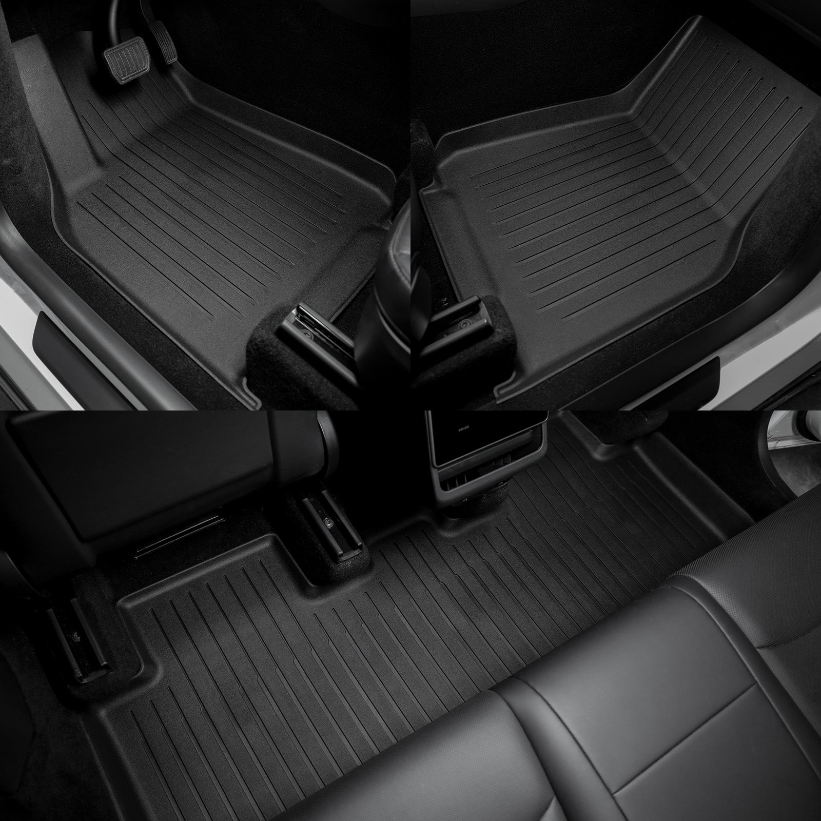 Tesla Model Y Bronze Floor Mats & Accessories Pack