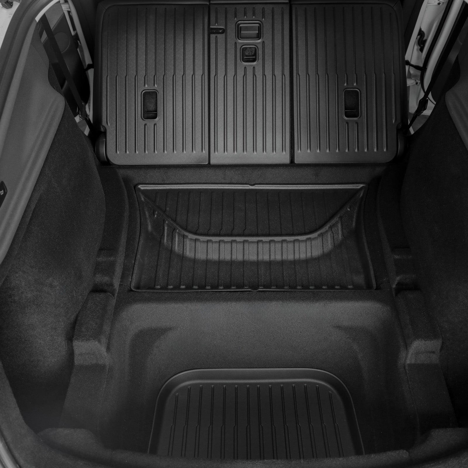 Tesla Model Y Silver Floor Mats & Accessories Kit